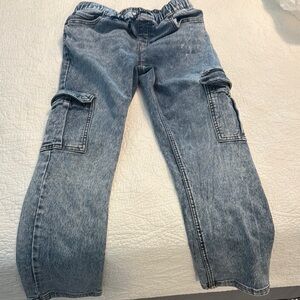 Blue Cargo Jeans